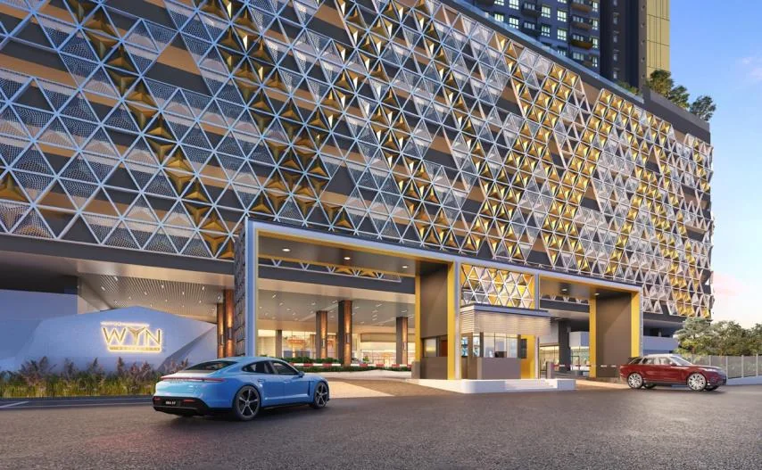 Visual artist impression ruang ketibaan The Wyn Residences