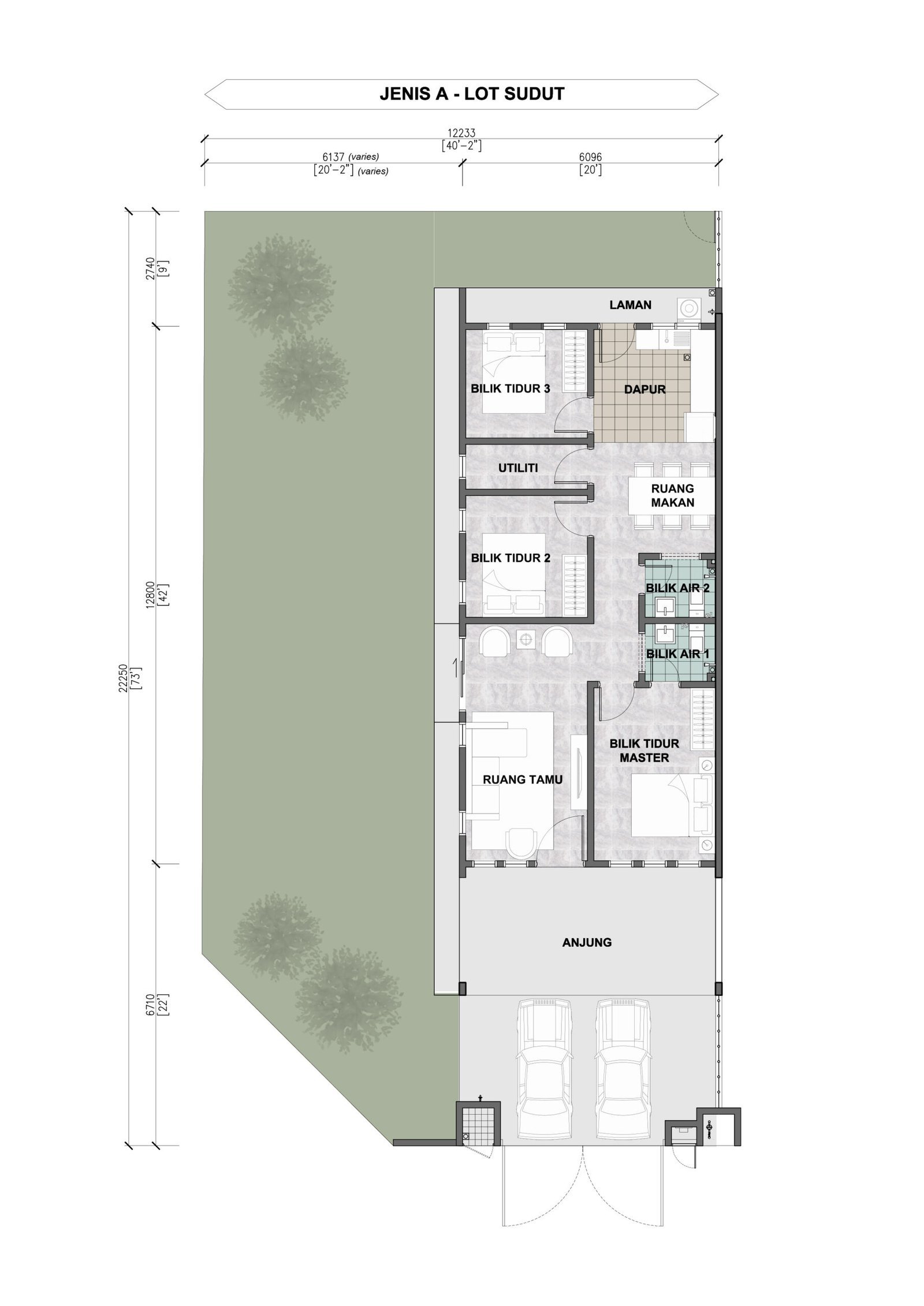 1 – TYPE A – CORNER LOT-01