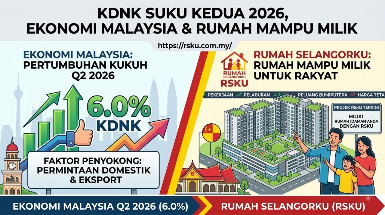 KDNK Suku Kedua 2026 Melonjak 6%: Impak kepada Pasaran Hartanah & Rumah Mampu Milik Selangor