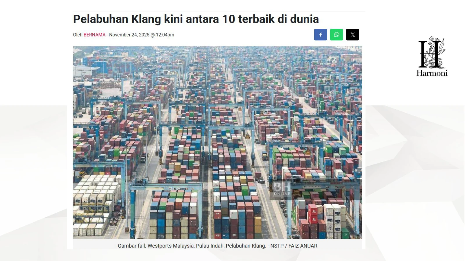 Harmoni Indah Pulau Indah