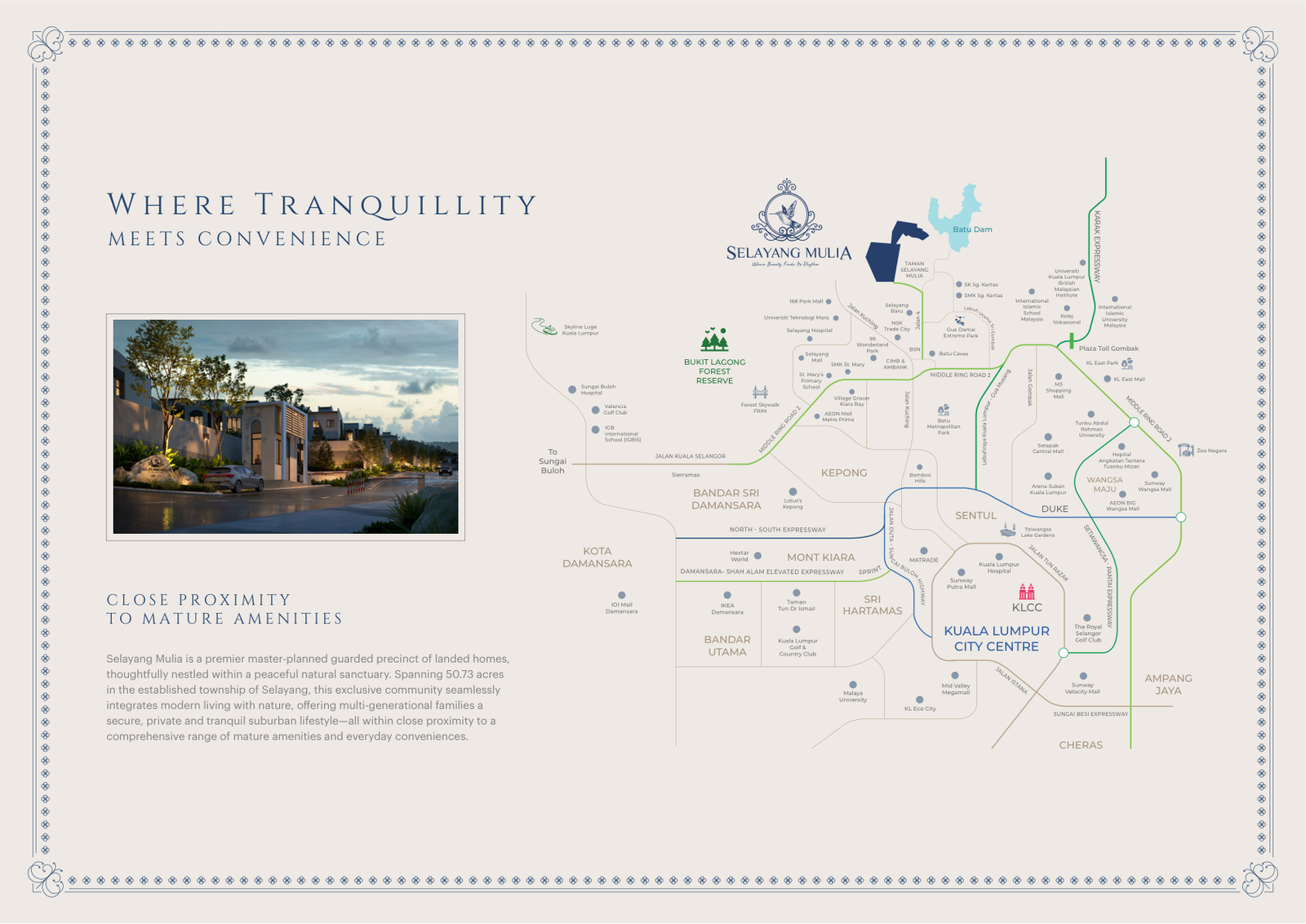 Selayang Mulia Location Map Amenities Distance