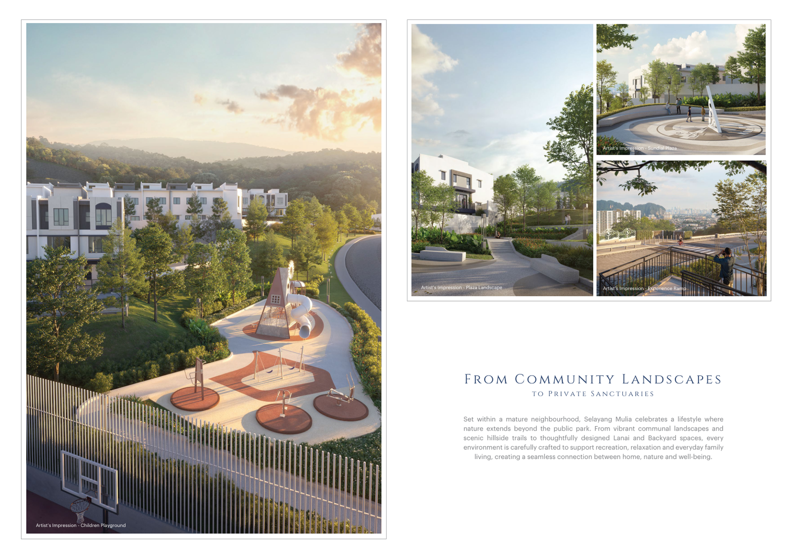 Selayang Mulia Playground Plaza Landscape