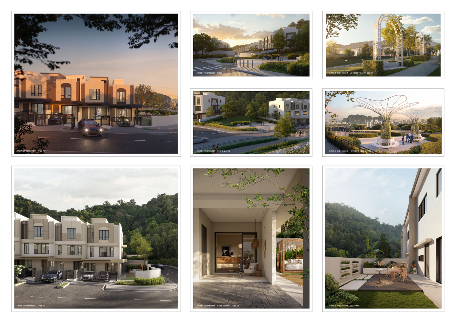 Selayang Mulia Artist Impressions Collage Facilities