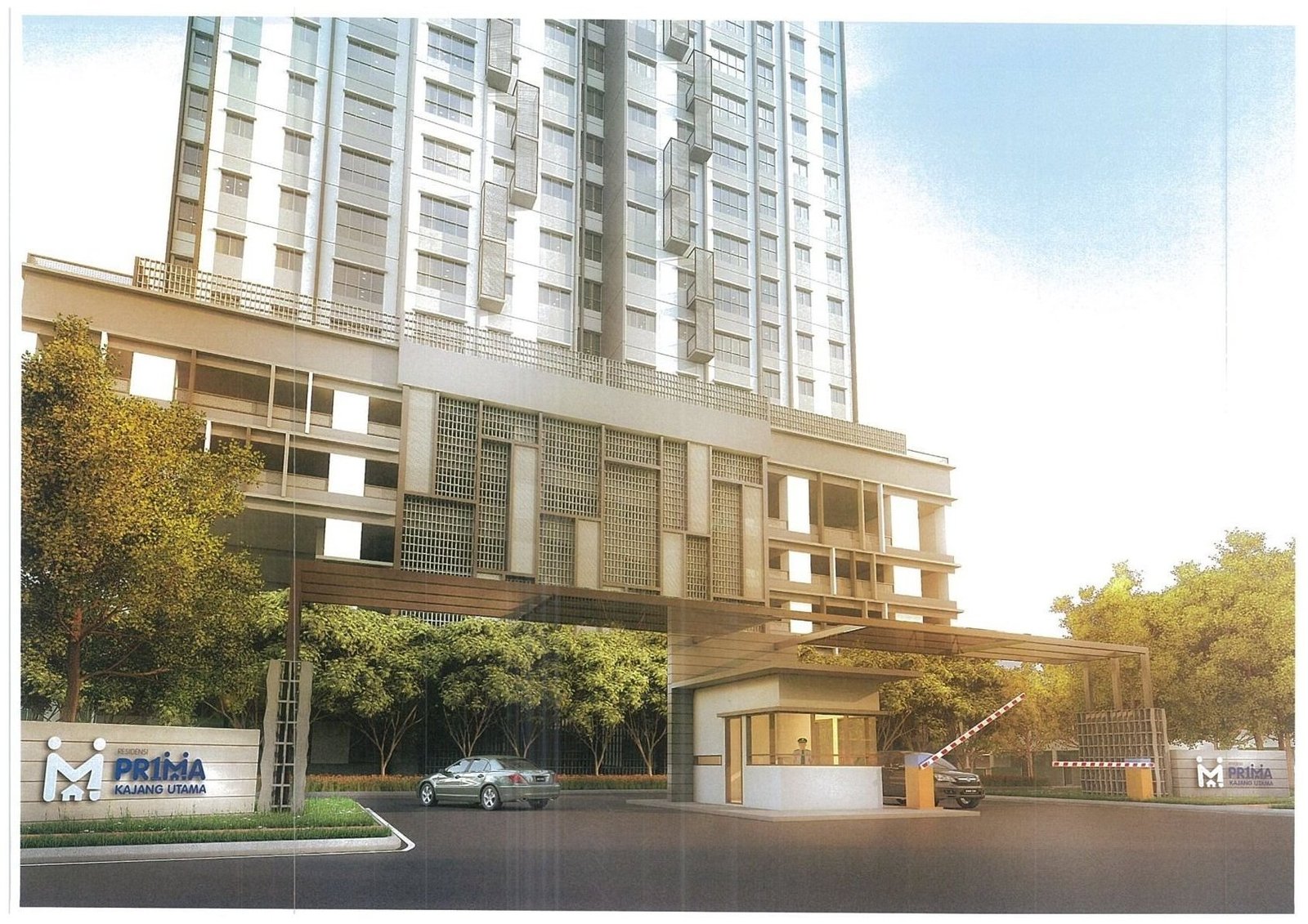 Pintu masuk PR1MA Kajang Utama