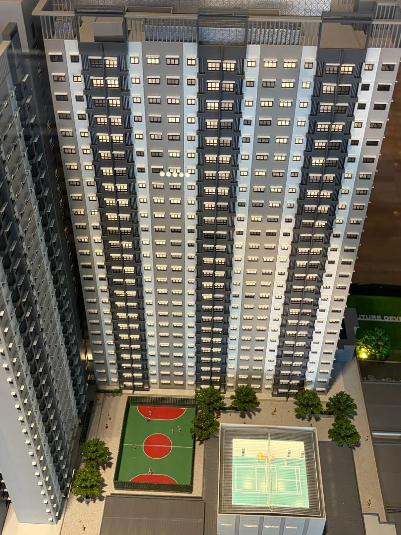 Model kawasan fasiliti Residensi MADANI Serunai