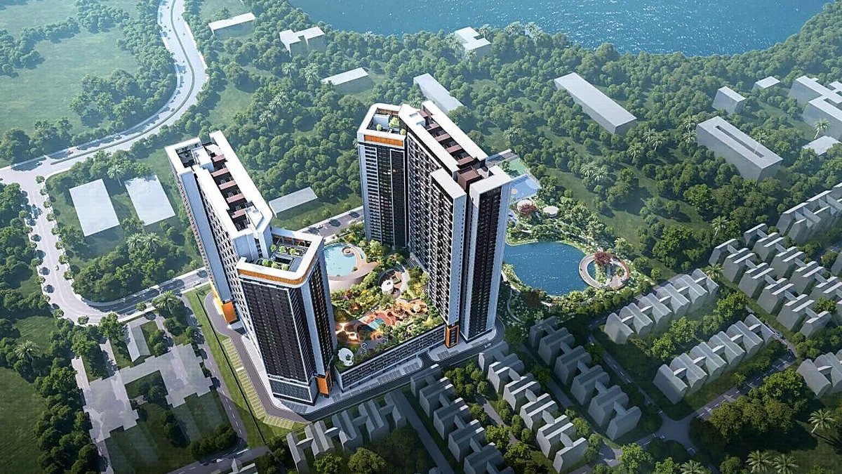 Pandangan udara Xanadu Millennium Puchong