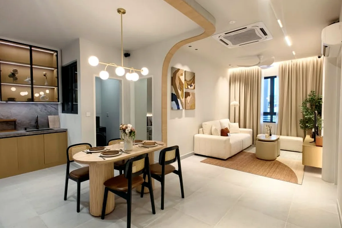 Ruang dalaman unit contoh Type A Xanadu Puchong